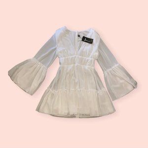 Stunning White Dress Boho BRAND NEW Never Worn With Tags